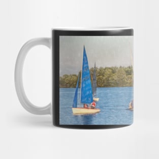 Sailing On The Lake Mug